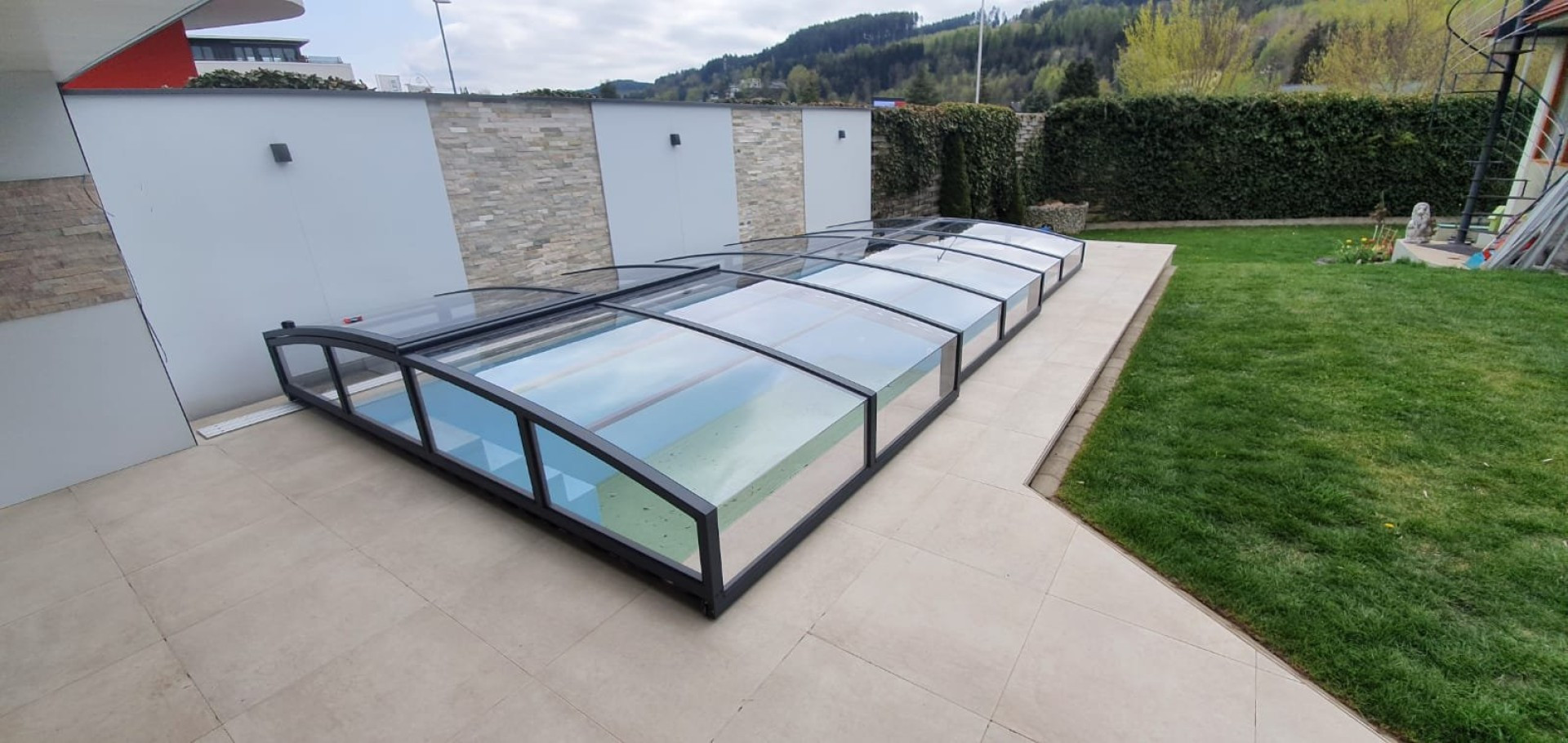 Zastřešení bazénu STAR - pohled 3