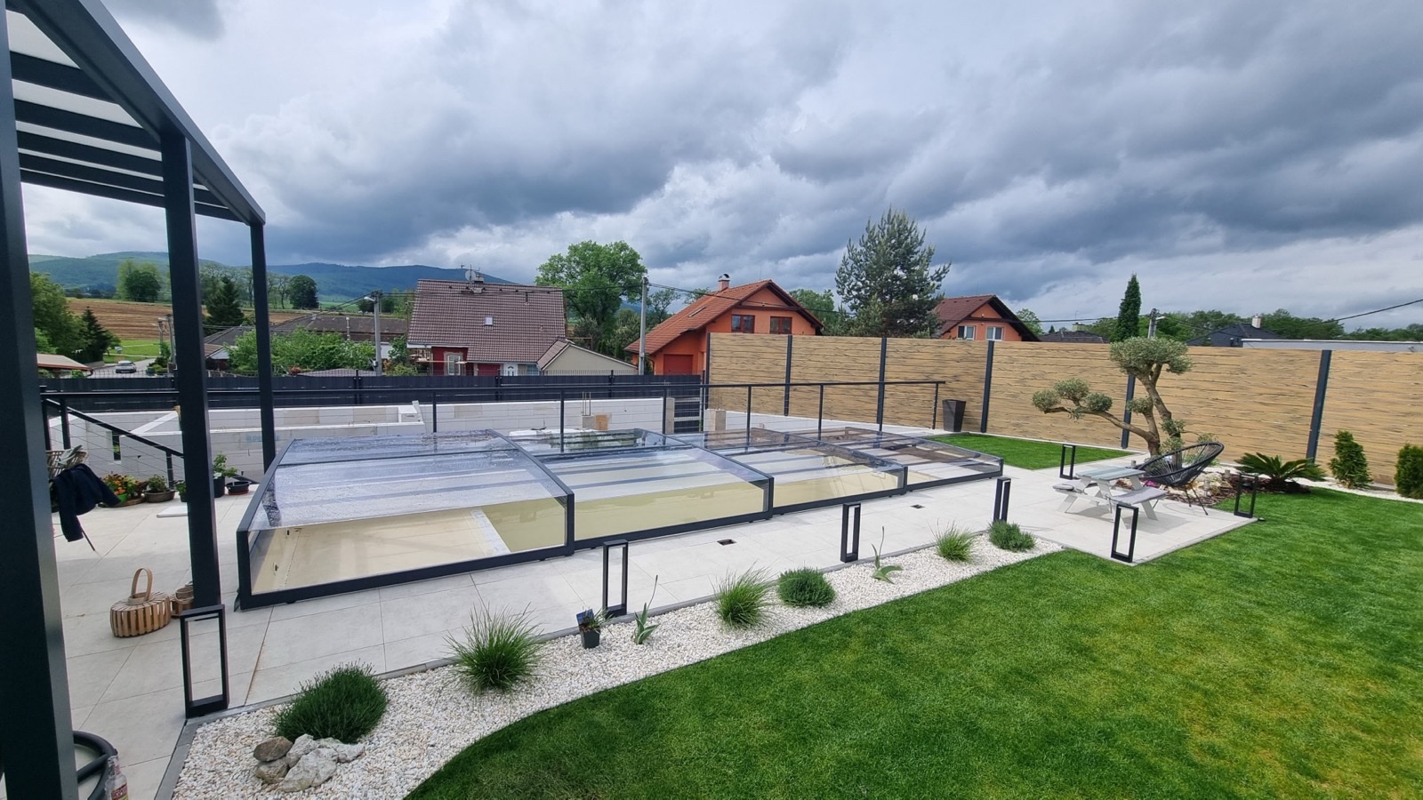 Fotogalerie realizací zastřešení bazénů