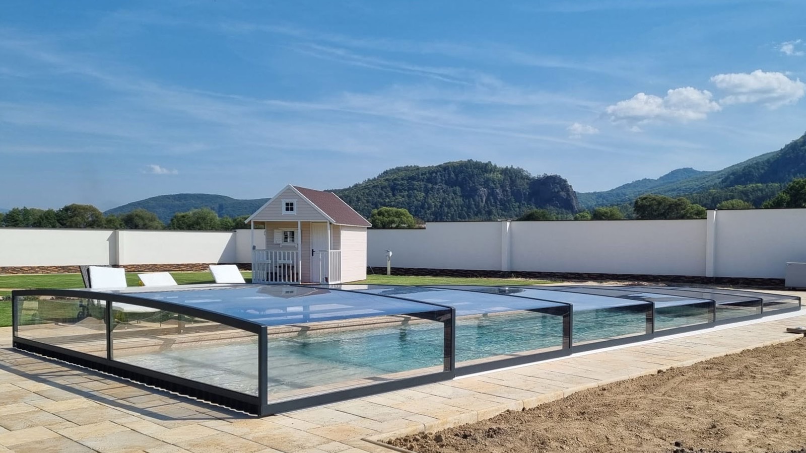 Zastřešení bazénu EXCLUSIVE - realizace 2