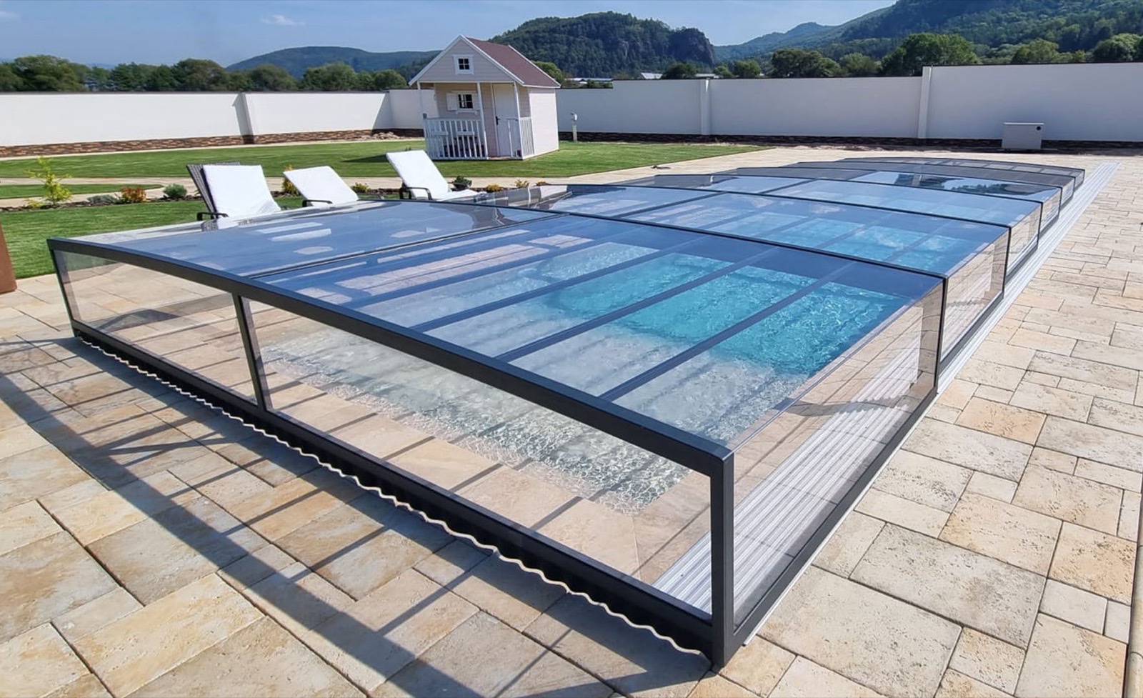 Zastřešení bazénu EXCLUSIVE - realizace 8