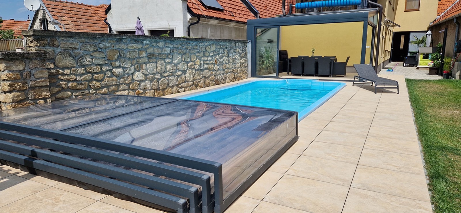 Zastřešení bazénu EXCLUSIVE - realizace 9