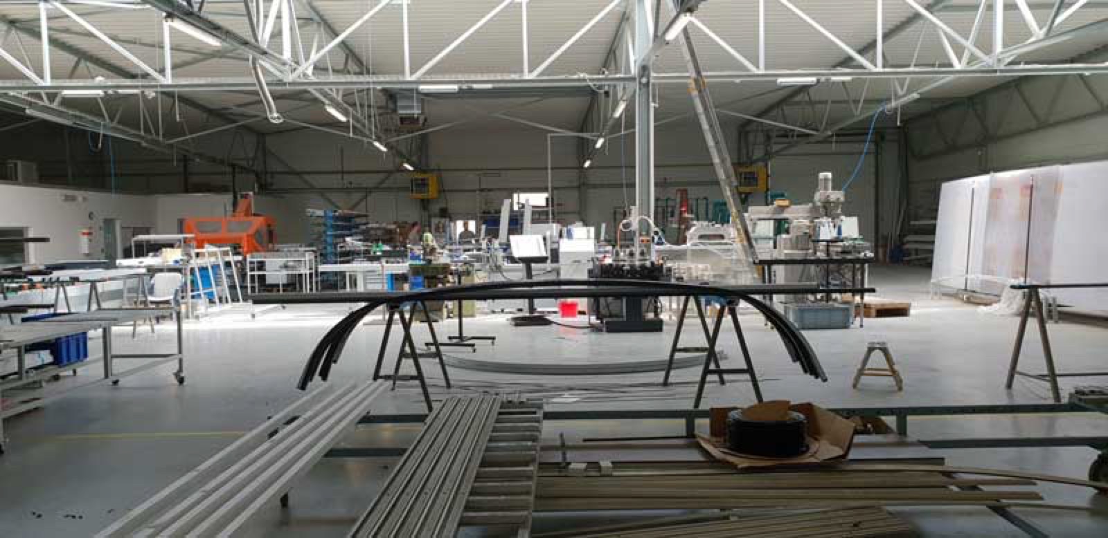 Fotogalerie výroby zastřešení bazénů