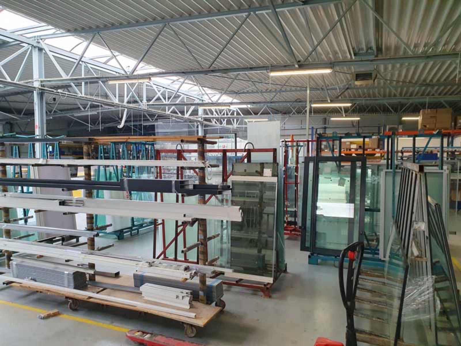 Výroba zastřešení bazénu - kontrola kvality