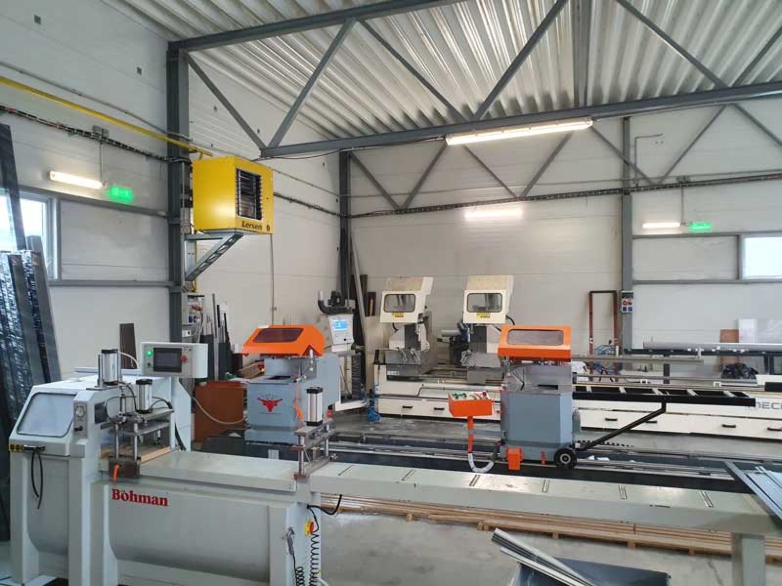 Výroba zastřešení bazénu - výrobní proces