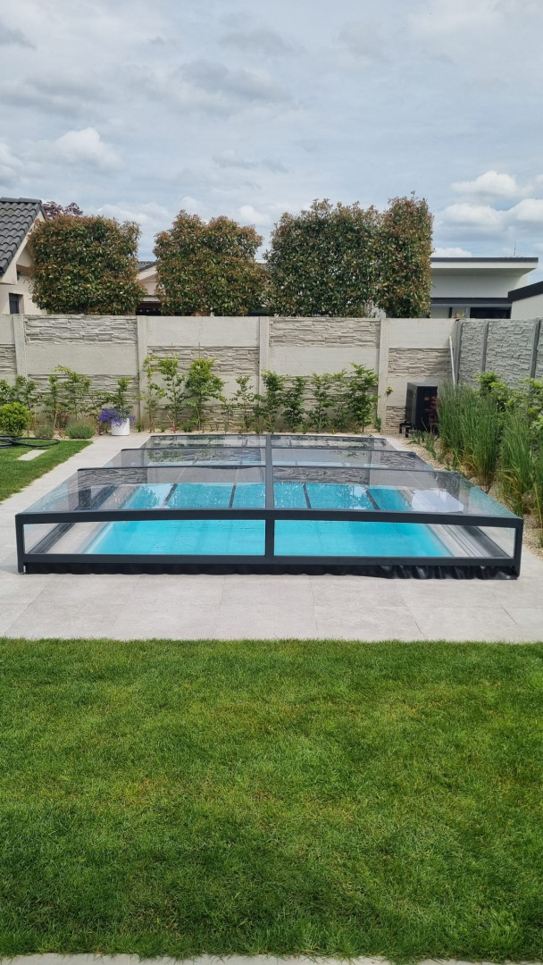 Zastřešení bazénu EXCLUSIVE - pohled 3