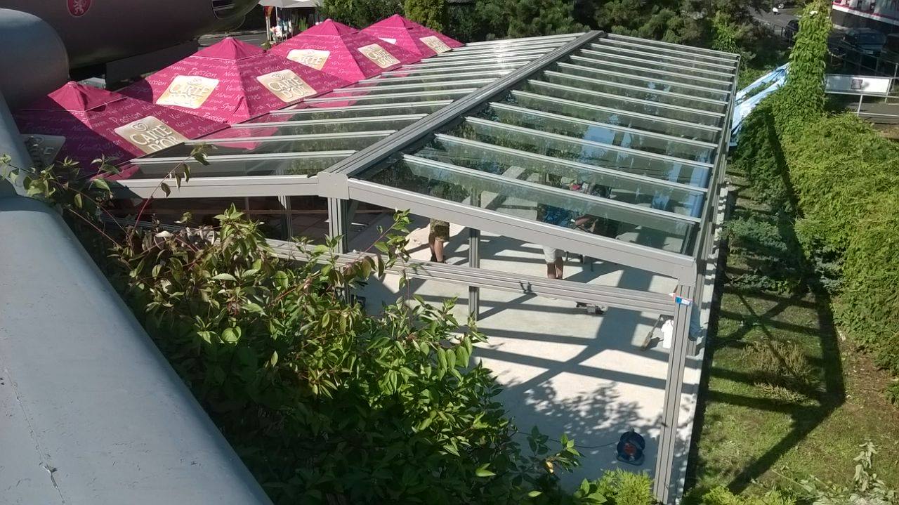 Zastřešení bazénu ROBUST