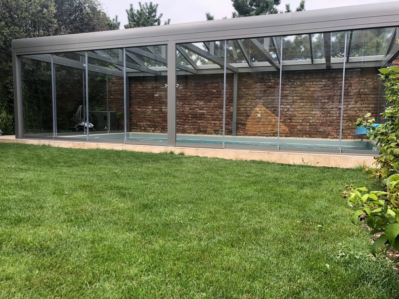 Zastřešení bazénu MASSIVE