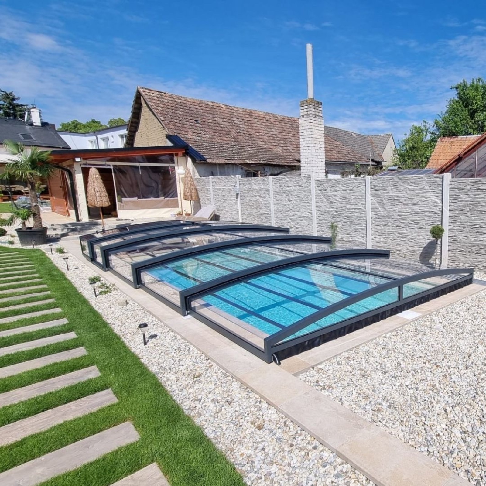 Zastřešení bazénu PREMIER - realizace 3