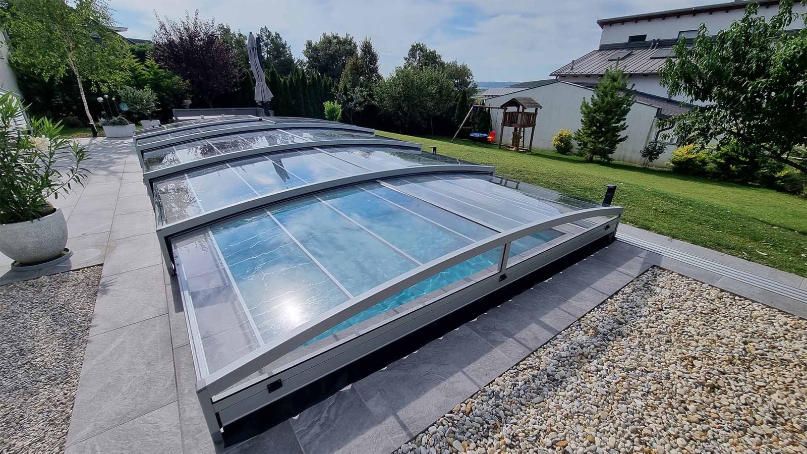 Zastřešení bazénu PREMIER - realizace 10
