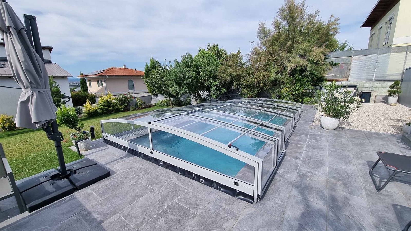 Zastřešení bazénu PREMIER - realizace 12