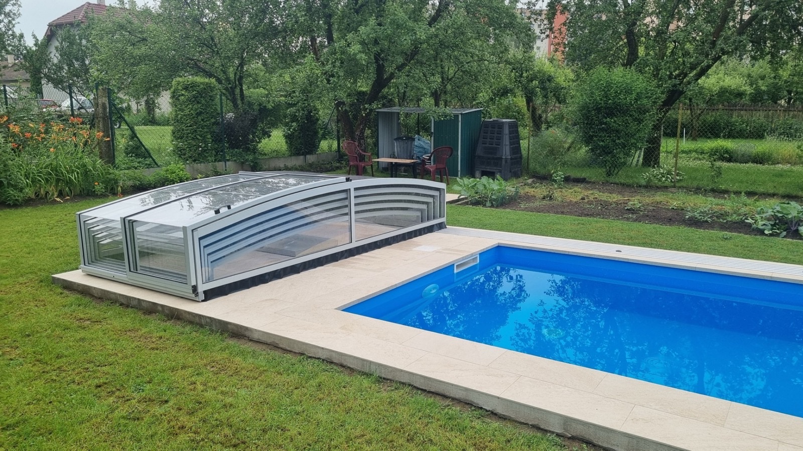 Zastřešení bazénu PREMIER - realizace 14