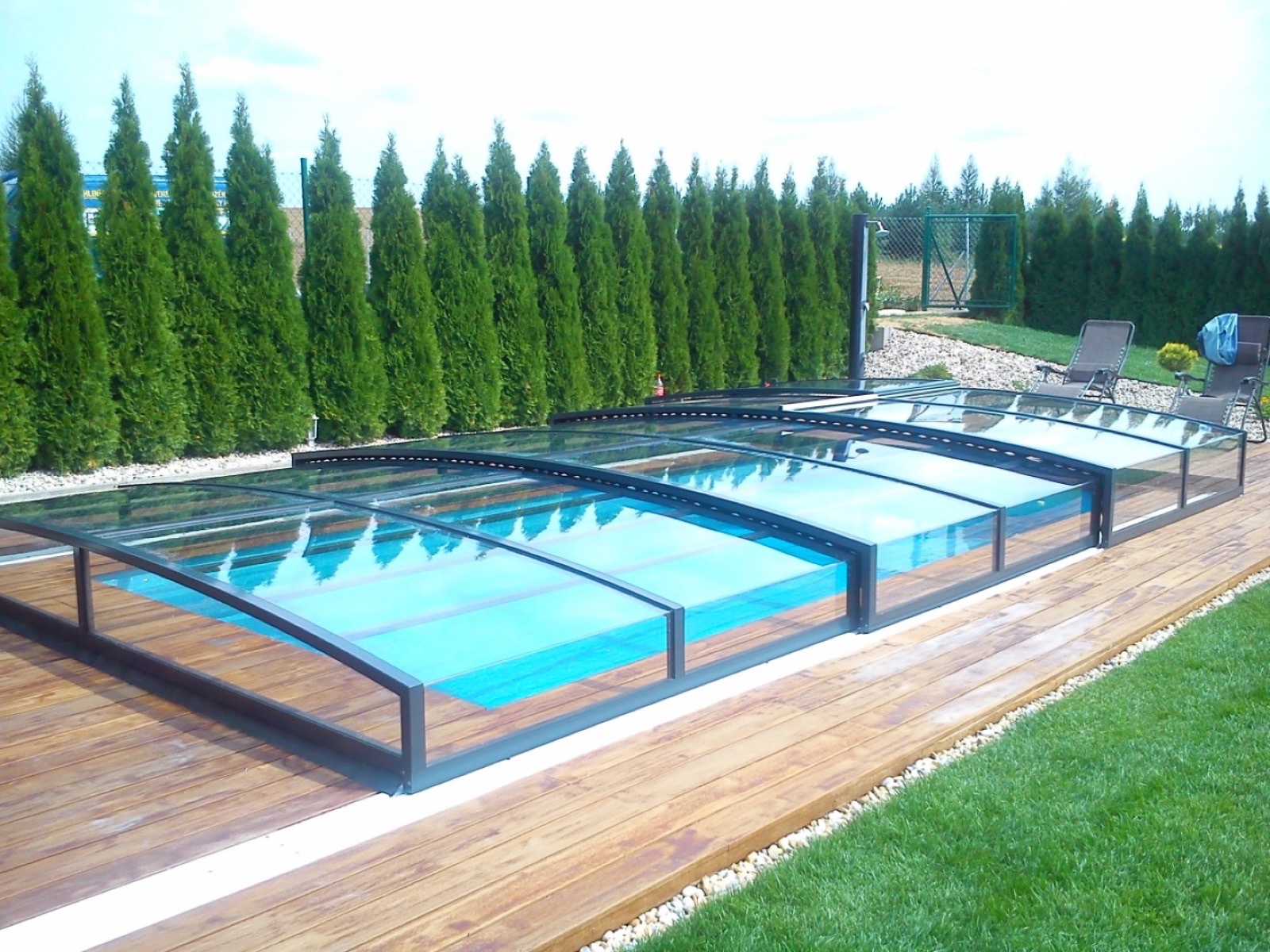 Zastřešení bazénu STAR - realizace 2