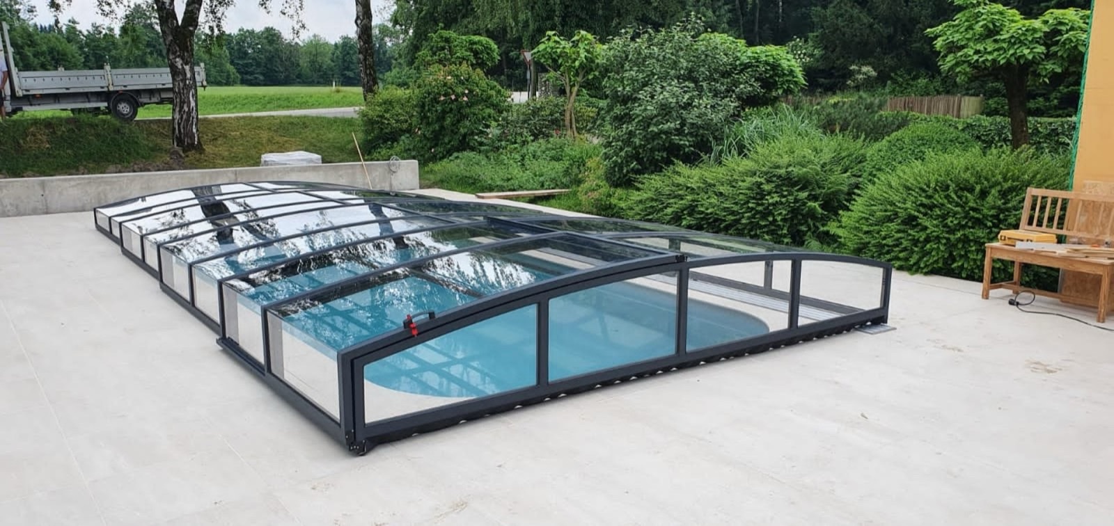 Zastřešení bazénu STAR - realizace 9