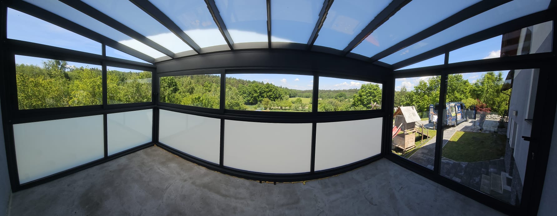 Zastřešení vířivky MASSIVE - realizace 3