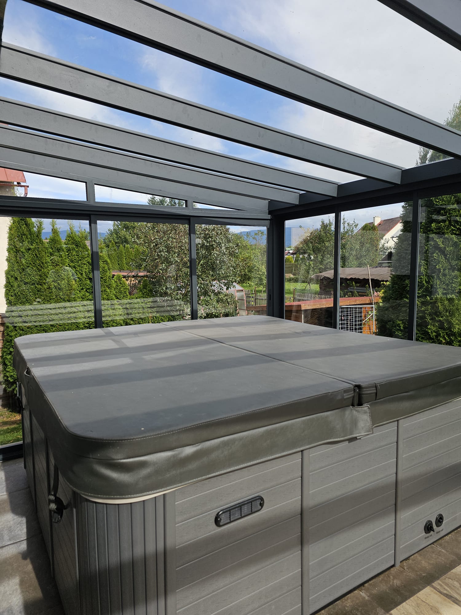 Zastřešení vířivky ROBUST - realizace 7