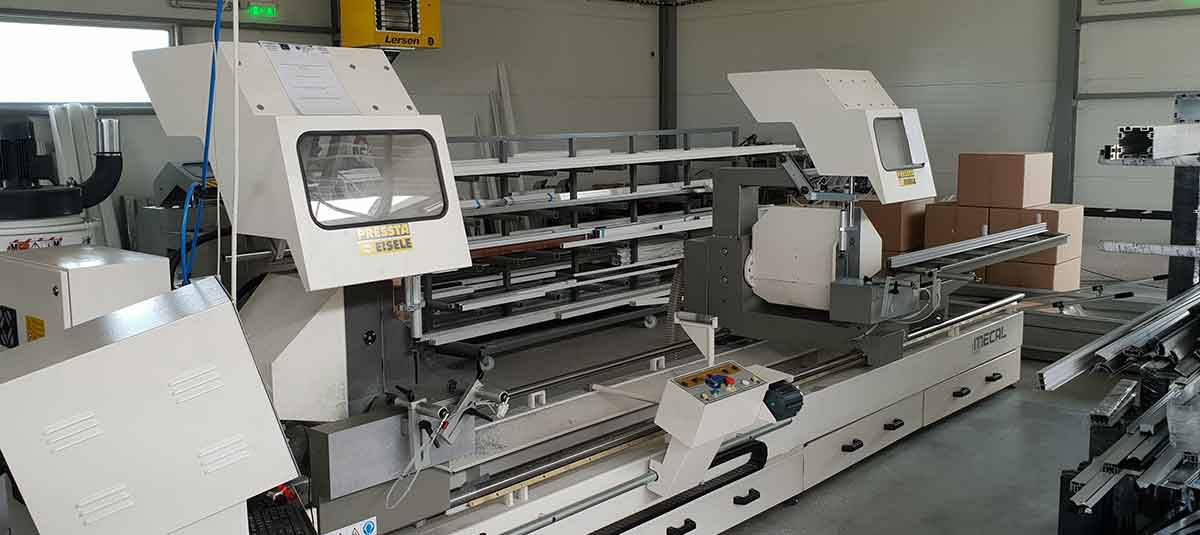 Vlastní výroba MONT-ALU - výrobní areál